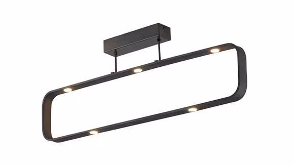 Plafoniera LED Moka Marrone