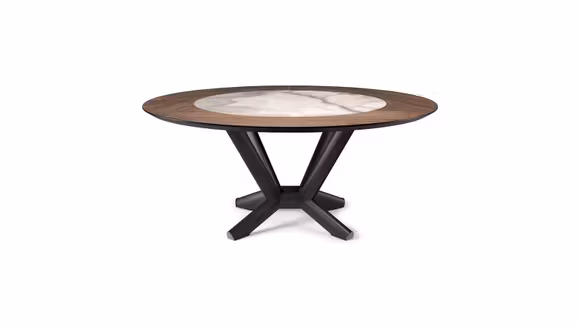 Masa rotunda Planer Ceramica Wood 180 cm