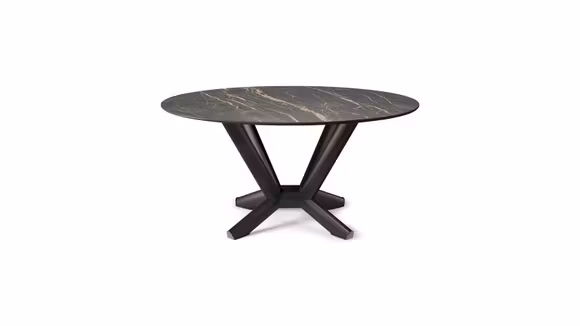 Masa rotunda Planer Ceramica Matt Portoro158 cm