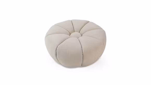 Pouf Daisy textil 103 Burro