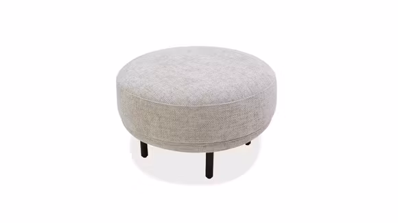 Pouf Graziosa textil Champagne
