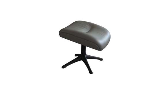 Pouf More Piele Omaha Slate Grey