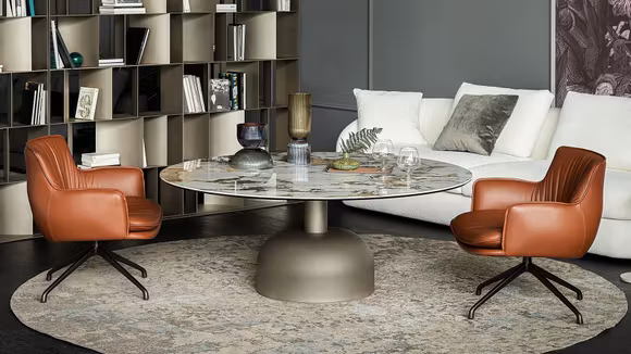 Masa Ritz Lounge ceramica Malaku 140 cm