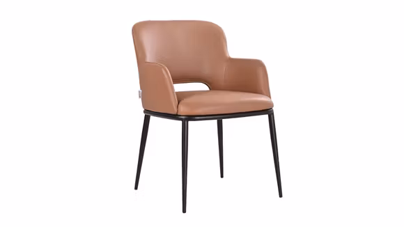 Scaun Atlanta piele Cognac