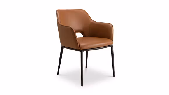 Scaun Atlanta piele Cognac