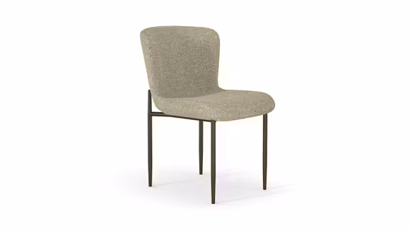 Scaun Calvin textil Field Greige