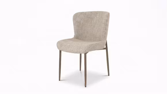 Scaun Calvin textil Field Greige