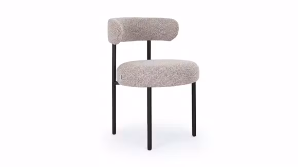 Scaun Chiara Boucle Light Brown