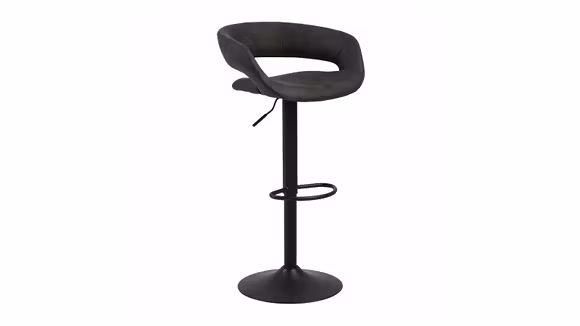 Scaun de bar Grace Anthracite