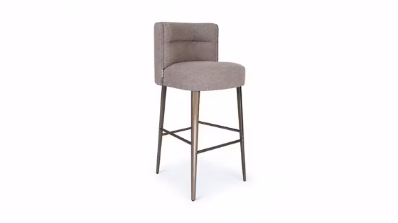 Scaun de bar Nelle textil Dansk Dust