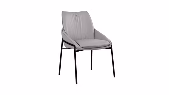 Scaun Dover piele Grey