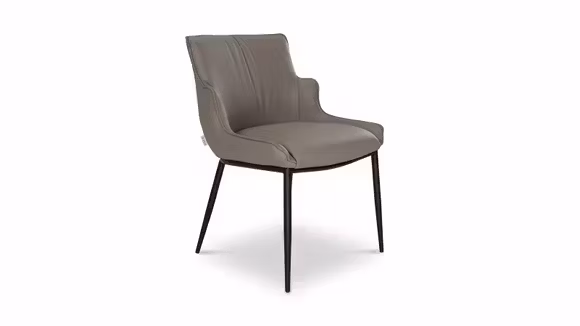 Scaun Georgia piele Linea Grey 