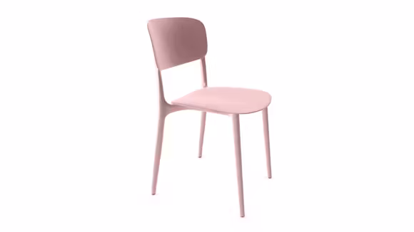 Scaun Liberty Matt Pale Pink