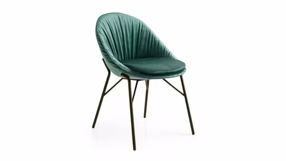 Scaun Lilly Venice Forest Green