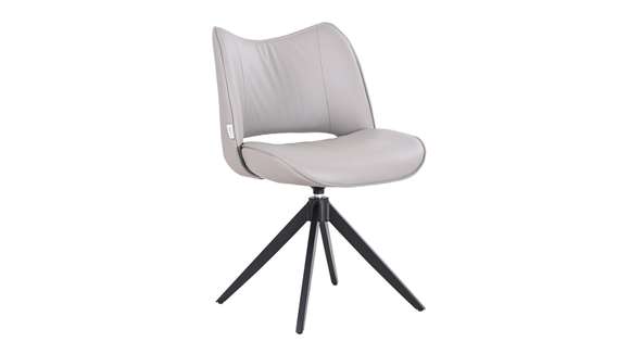 Scaun Memphis rotativ piele Grey
