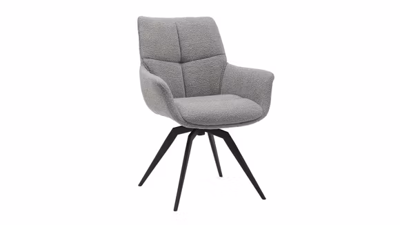 Scaun rotativ Jupiter textil Grey