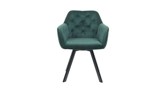 Scaun rotativ Narvi catifea Green