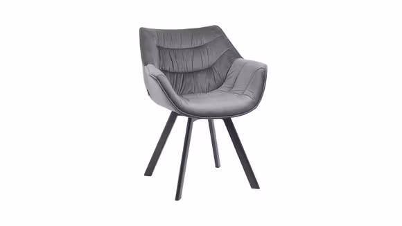 Scaun rotativ Orion Velvet Grey