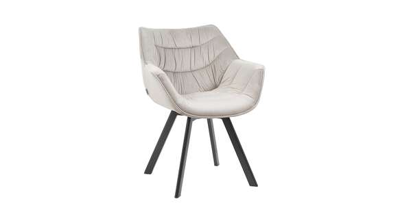 Scaun rotativ Orion Velvet Taupe