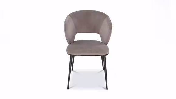 Scaun Savvy catifea Maris Momo Grey