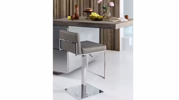 Scaun de bar Even Plus piele Taupe