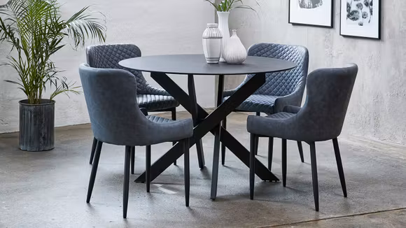 Scaun Ottowa Grey Ecopiele