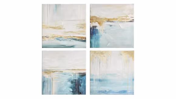 Set 4 Tablouri Ocean Rain 30x30