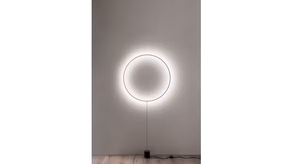 Lustra Slick Su Round Led Black Mat 28W - expusa