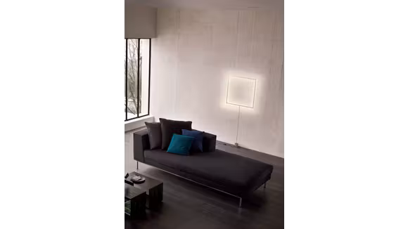 Lustra Slick Su Square Led Gold Mat 37W