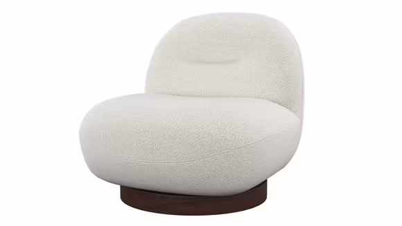 Fotoliu rotativ Sole textil Light Beige
