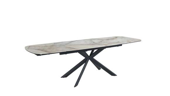 Masa Extensibila Sombra Ceramica 180(260)cm – Design Modern, Suprafata Ceramica, Ideala pentru Living si Dining