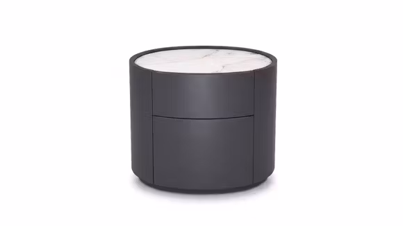 Noptiera Stoccolma Piombo Opaco + Michelangelo Nobilitato