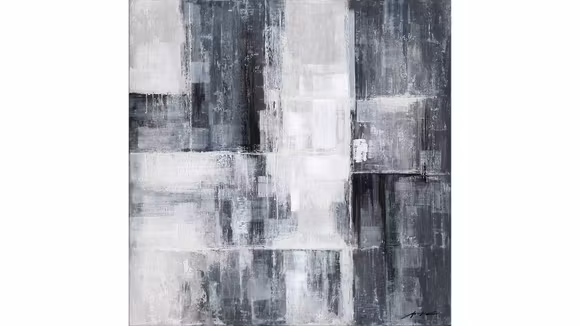 Tablou Grey Blocks 100x100