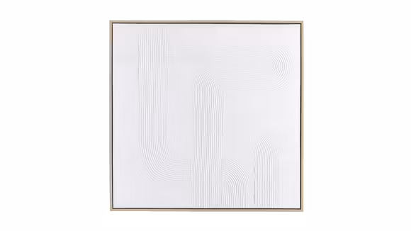 Tablou White Maze 83x83