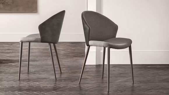 Scaun Paris Bicolor Anthracite/Easy/Vintage