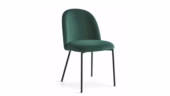 Scaun Tuka Matt Black/Mat Forest Green