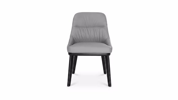 Scaun Virginia, piele Linea Grey