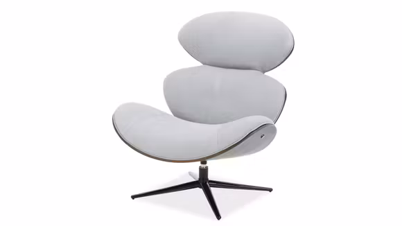 Fotoliu Rotativ Ottavio Textil Positano Light Grey – Design Elegant, Confort Premium si Functionalitate Moderna